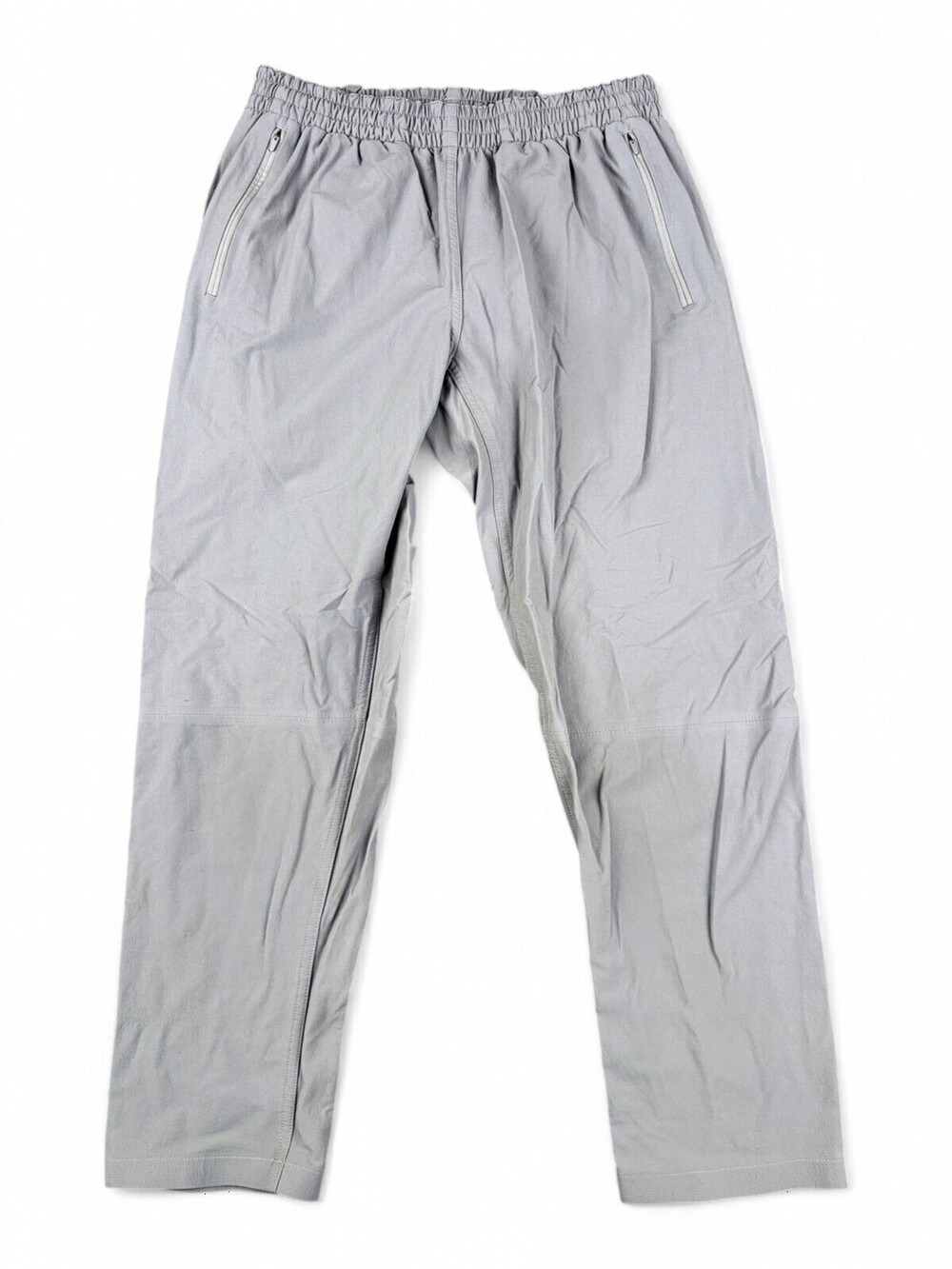 Outdoor Voices Zip-Pocket Track Joggers - Size S, Light Gray